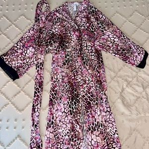 Cheetah robe
